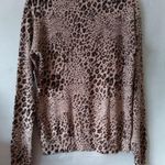 Time And Tru  leopard print women's sweater Photo 5
