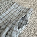 Urban Outfitters NEW! Kennedy Blue Plaid Pleated High Waisted Shorts Size S NWT Photo 12