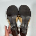 Two Lips Vintage Tan Leather Kassandra Buckle Heels Sandals 8 Photo 10