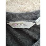 Athleta Women's Gray Criss Cross Sweatshirt Dress Size S Knee Length Photo 4