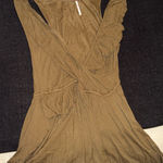 Free People   Army Green Top Size M Photo 0