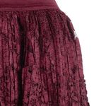 ECI New Women’s - Pleated Tiered Lace Mini Skirt Photo 4