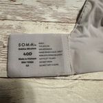 SOMA Enbliss Wireless Bra Size 40D Off White Neutral T Photo 4