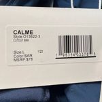 Johnny Was  Brand Calme Sports Bra Denim Blue Size Large Photo 3