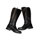 Blondo  Black Leather Knee-High Boots Size 7 M Photo 3