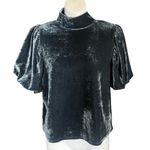 Free People  Velvet Knit Claudia Puff Short Sleeve Size XS Photo 1