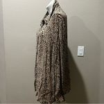 Avenue animal print long sleeve button up shirt Brown Size undefined Photo 4