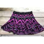 Torrid Womens Skirt Size 2 2X 18 20 Black Purple Gray Sweater Knit Skater Style Photo 37