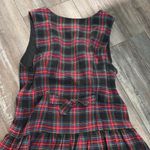 LANZ OF SALZBURG Vintage Plaid Dress Red Size M Photo 6