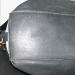 Audrey Brooke Brown and Black Satchel with Gold Accents Photo 3