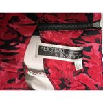 Julian Taylor 009-030 Dress Women's Size 12 Red & Black Short Sleeve Fit & Flare Photo 7