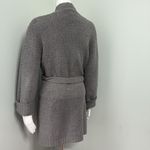 SKIMS  Cozy Boucle Knitted Robe Gray S/M Photo 5