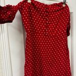 Flynn Skye Red off shoulder dress  Photo 4