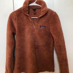 Patagonia Orange Fleece Pullover Photo 0