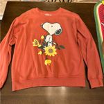 Women’s Snoopy Sweatshirt Red Size M Photo 0