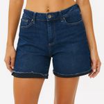 1822 Denim  Dark Blue Jean Shorts Photo 0