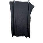 Universal Standard  Lynn Luxe Pencil‎ Twill Skirt Size 20 Business Work Black Photo 3