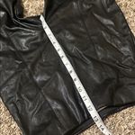Amanda Uprichard Faux Leather Pants Black Size Small Photo 6