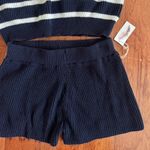 Jessica Simpson Navy Striped Knit Shorts Set by  NWT Photo 1