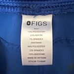FIGS  Technical Collection Women's Blue Scrub‎ Pants Drawstring Relaxed Fit Photo 7