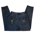 Bonjour Vintage  Goth Hip Hop Punk High Waisted 100% Cotton Jeans Photo 3