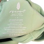 Free People Free Throw Onesie Jumpsuit Ribbed Seamless Green Size Large Photo 12