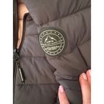 HFX Womens Hooded Puffer Coat Jacket Quilted Padded Lightweight Medium Gray Photo 5