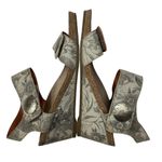 Taos Carousel 2 Floral Print Wedge Sandals Comfort Adjustable Straps Size 9 Photo 5