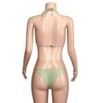 ÉTERNE Thea Bikini Top & Bottom, Sage, Medium Green Photo 6