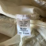 Luxxel  White Linen Style Tiered Ruffle Mini Dress Size L Photo 9