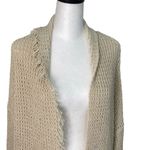 Free People Cream I'II Be Around Knit Fringe Cardigan Size XS Photo 3