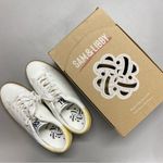 Sam & Libby  Sneaker Lace Up Shoe White Tan Flat Comfort Womens Size 8 NIB NEW Photo 6