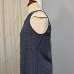 Old Navy  Women Navy‎ Blue Patterned V-Neck Shift Tunic Relaxed Fit Dress Size S Photo 5