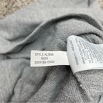 Madewell Terry Short Sleeve Sweatshirt Mini Dress in Heather Smoke Grey Small Photo 9