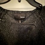 Hurley  Black Metallic Knit Top Photo 5