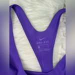 Nike Women's Purple Dri-Fit Top Size S Photo 2