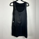 Vintage Nicole Miller NYC Black Sleeveless Sheath Dress ILGWU Union Made USA 14 Photo 7