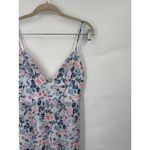 Lovers + Friends  Ahamani Gown Meadow Floral Maxi Dress Women M Blue Whimsical Photo 7