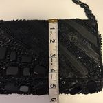 Chico's ELEGANT BLACK BEADED CLUTCH
SILK RIBBON THROUGHOUT CHAIN HANDLES Photo 12