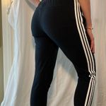 Adidas Black  Drawstring Joggers Photo 0