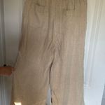 Thread and Supply Linen Wide-leg Cropped Pants Photo 2