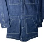 DL1961  Hannah Long Sleeve Denim Romper NWT Size Medium‎ Photo 3