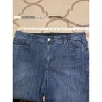 Chico’s Fabulously Slimming Cropped blue jeans, size 2.5 crop/ 14 Photo 3