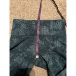 Lululemon Speed Up Tight Leggings in Illusion Tidal Teal Bermuda Teal Size 4 Photo 4