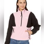 The North Face  NWT TKA Attitude 1/4 zip pullover fleece pink/blk sz L 23” p2p Photo 6