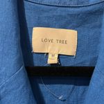 Love Tree  double button blazer one piece bright blue romper Photo 3