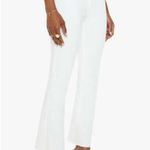 MOTHER Denim Hustler Ankle Fray in Fairest of them All White Size 25 Photo 6
