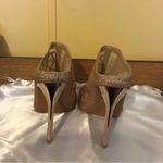SheIn Golden glamour Sandals for glitter with stiletto tulle Mules Photo 3