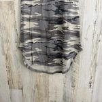 AWAKE Women's Camo Tank Top West Coast Style Size Junior Large Summer Gray Photo 4