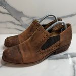 Kork-Ease Korks Women's Brown Leather Slip-On Gertrude Boots Sz 7.5 Festival Boho Western Photo 3